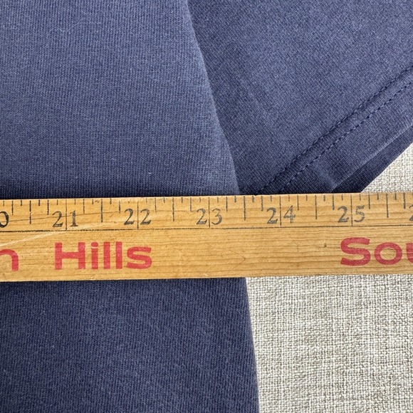 Harley Davidson Eagle Graphic Henley Shirt Live To Ride Navy Men's L - Picture 6 of 8